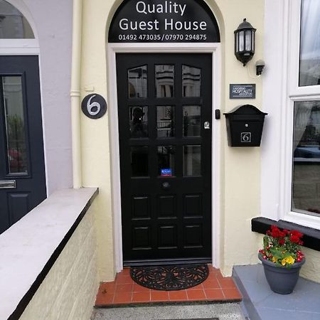 No 6 Quality Guesthouse Llandudno Exterior photo